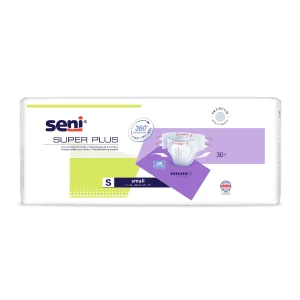 חיתולים לילדים גדולים 30 יח' סופר סאני טריו SENI מידה S